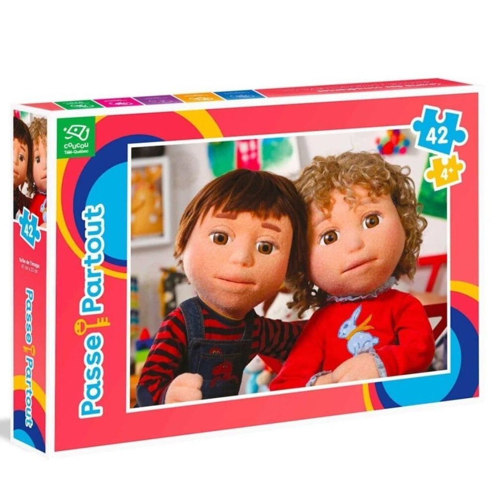 Passe-Partout Puzzle Cannelle et Pruneau 42 Pcs For Age 4+ New Sealed